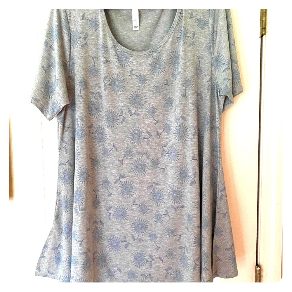 Lularoe Perfect T 2x floral print